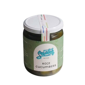 Scratch Fine Foods - Lacto-Fermented Koji Cucumbers, 500ml