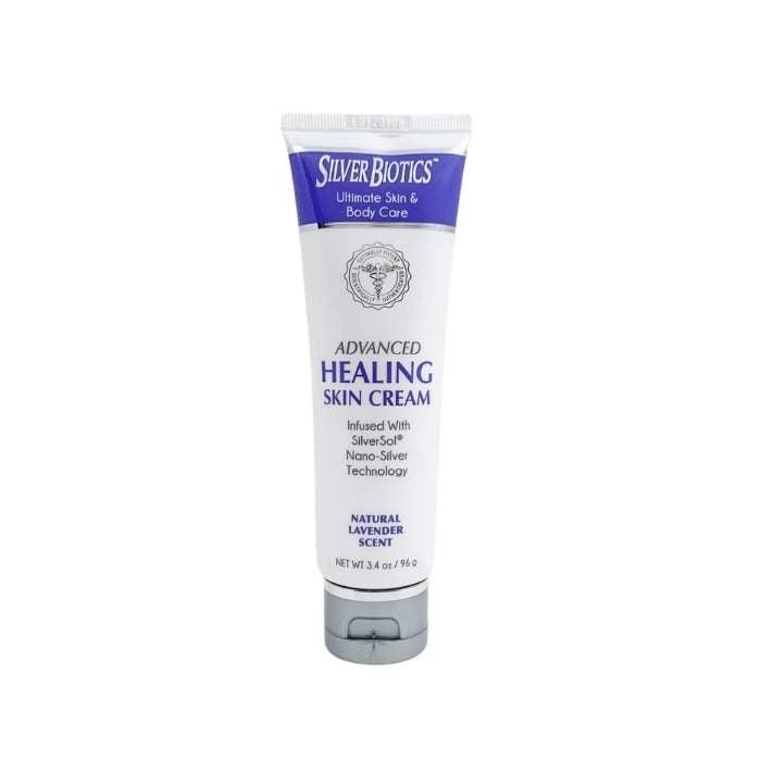 Silver Biotics - Advanced Healing Skin Cream Lavender, 96g - front