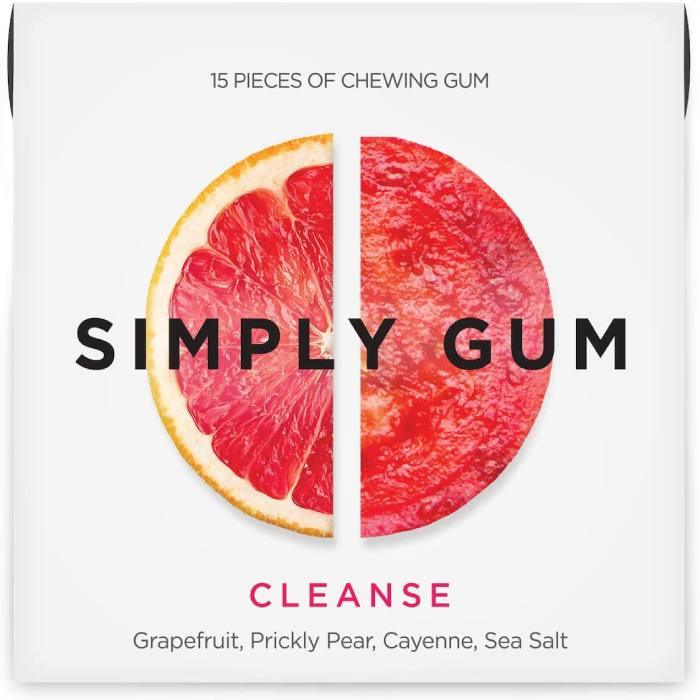 Simply Gum - Cleanse Gum, 15 pieces