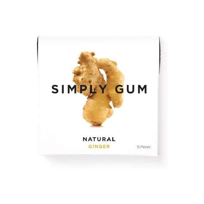 Simply Gum - Ginger Gum, 15 pieces