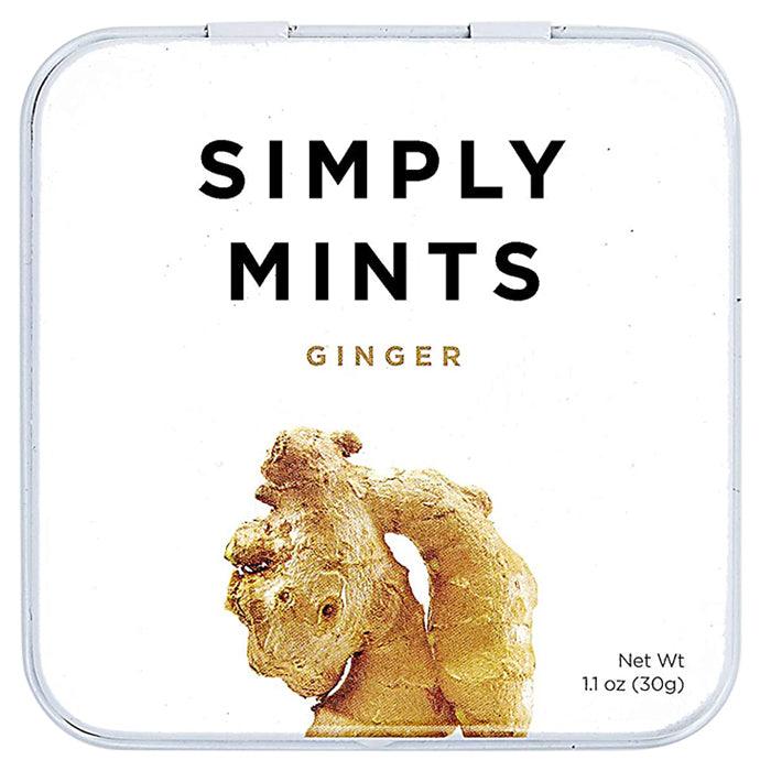 Simply Gum - Simply Natural Mints - Ginger, 30g