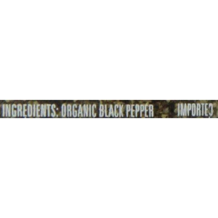Simply Organic - Black Pepper, 65.5g - ingredients