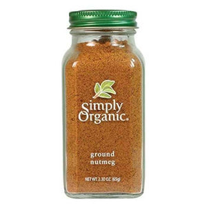 Simply Organic - Ground Nutmeg, 65g