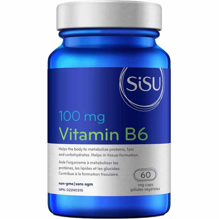 Sisu - B6 100 mg, 60 Capsules