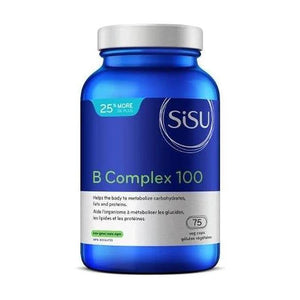 Sisu - B Complex 100, Bonus*, 75 Capsules