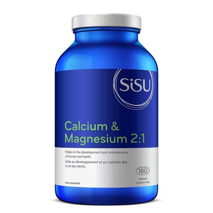 Sisu - Calcium & Magnesium 21 with D2, 180 Tablets