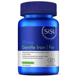 Sisu - Gentle Iron 25mg, 60 Capsules