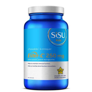 Sisu - Kids Ester-C 250 mg Chewable, 120 Tablets | Multiple Flavours