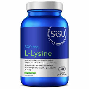 Sisu - L-Lysine 500 mg, 90 Capsules