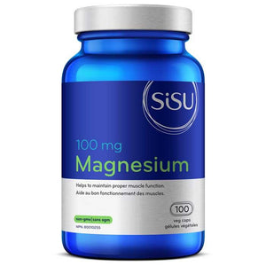 Sisu - Magnesium 100 mg, 100 Capsules