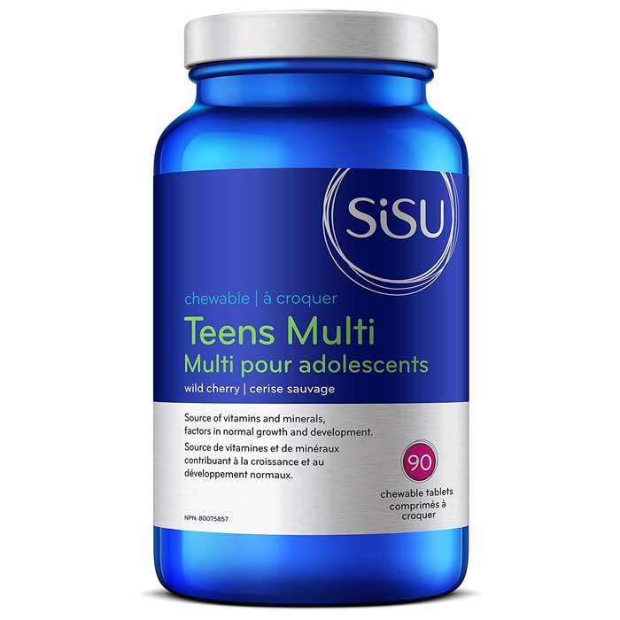 Sisu - Teens Multi Chewable, Cherry, 90 Tablets