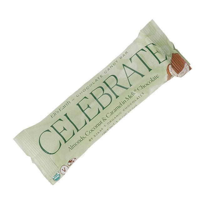 Sjaak's Organic Chocolates - Eli's Earth Chocolate Bars - Celebrate, 43g