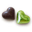 Sjaak's Organic Chocolates - Green Tea & Lemon Dark Chocolate Heart Bite