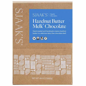Sjaak's Organic Chocolates - Hazelnut Butter Melk® Chocolate Bites, 1360g