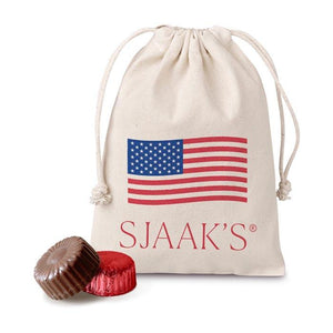 Sjaak's Organic Chocolates - Independence Day Pouch, 4oz