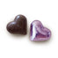 Sjaak's Organic Chocolates - Lavender Dark Chocolate Heart Bite - 3lb Carton - front