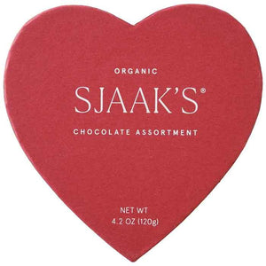 Sjaaks - Classic Valentine Truffle Assortment (Heart Shaped 6ct), 120g