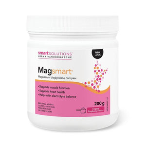 Smart Solutions - Magsmart Bisglycinate Raspberry Bio | Multiple Size