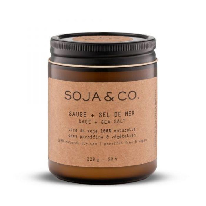 Soja&Co - Sage + Sea Salt Candle, 220g