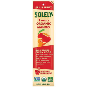 Solely - Organic Fruit Jerky, 23g | Multiple Flavours