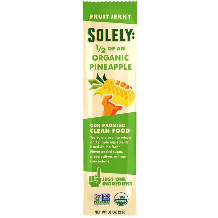 Solely - Organic Fruit Jerky - Pineapple, 23g