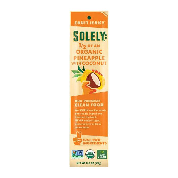 Solely - Organic Fruit Jerky - Pineapple with Coconut, 23g