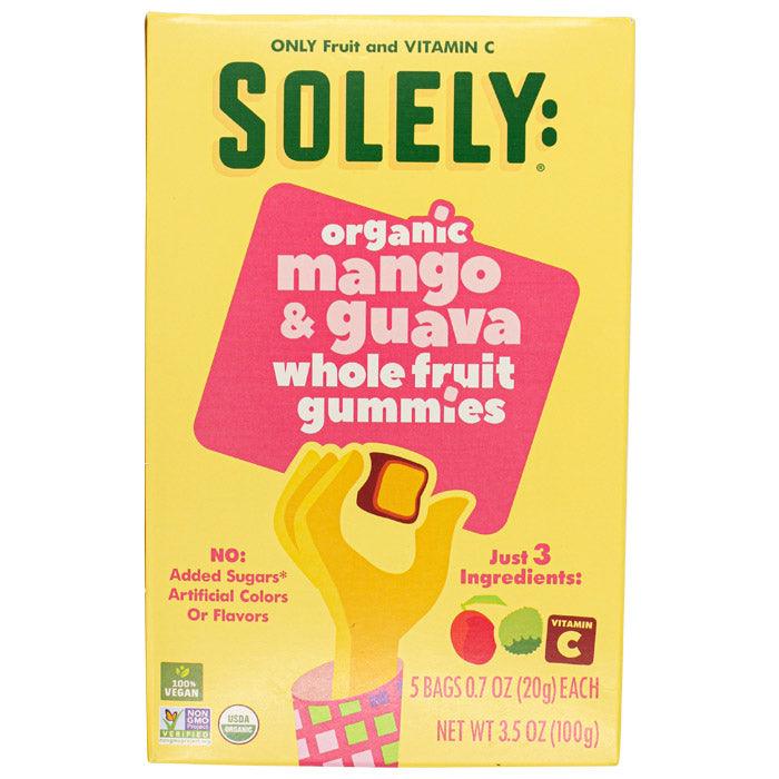 Solely - Whole Fruit Gummies - Mango & Guava, 100g
