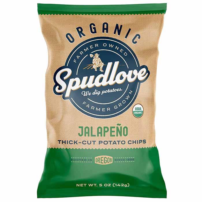 Spudlove - Potato Chips - Jalapeno, 142g