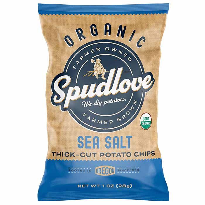 Spudlove - Potato Chips - Sea Salt, 28g
