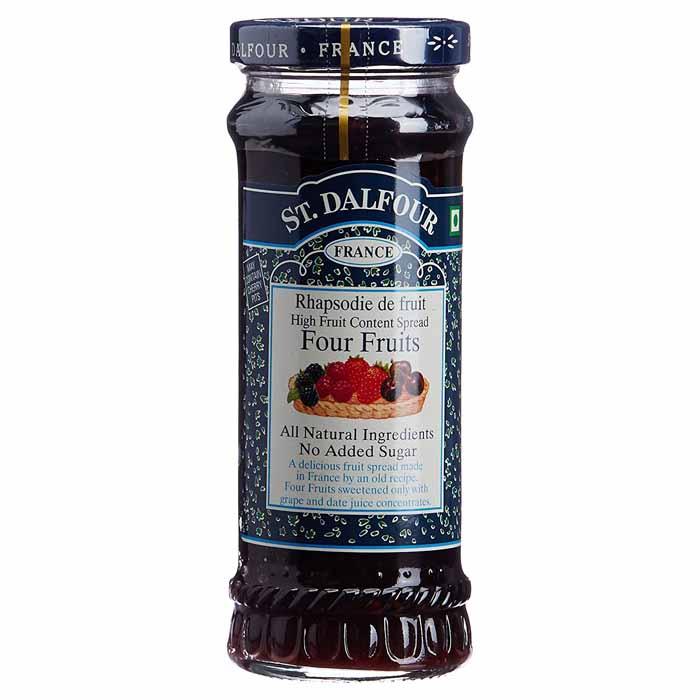 St. Dalfour Deluxe Spread , 225ml , Four Fruits
