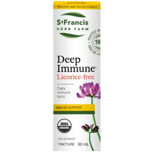 St. Francis Herb Farm - Deep Immune Licorice-Free Tincture | Multiple Sizes