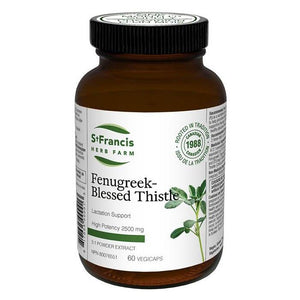 St. Francis Herb Farm - Fenugreek - Blessed Thistle (5:1 Extract), 60 capsules