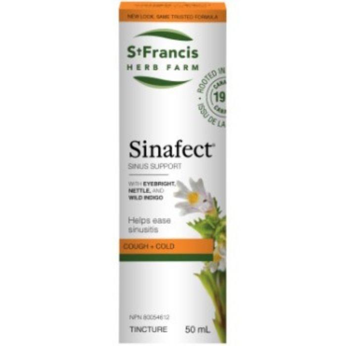 St. Francis Herb Farm - Sinafect®, 50ml - back