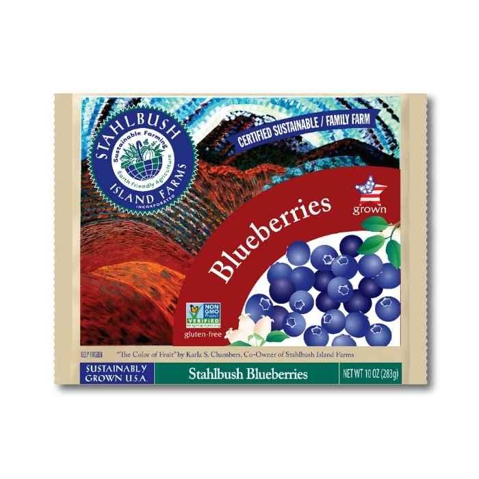 Stahlbush Island Farms - Frozen Blueberries, 300g- Pantry 1