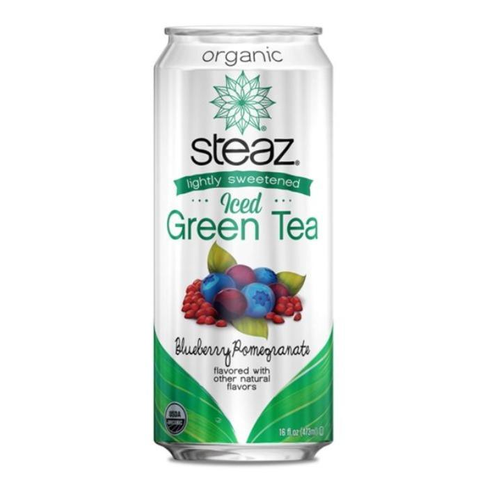 Steaz – Iced Green Tea Blueberry Pomegranate, 16 Oz- Pantry 1