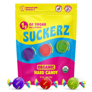 Suckerz - Organic Hard Candy Pieces, 55g