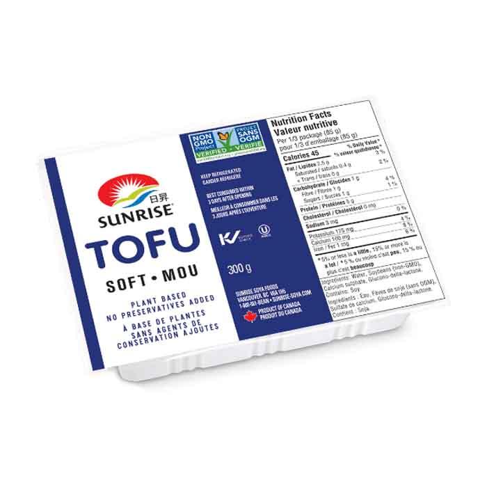 Sunrise Soya Foods - Tofu, 350g Soft