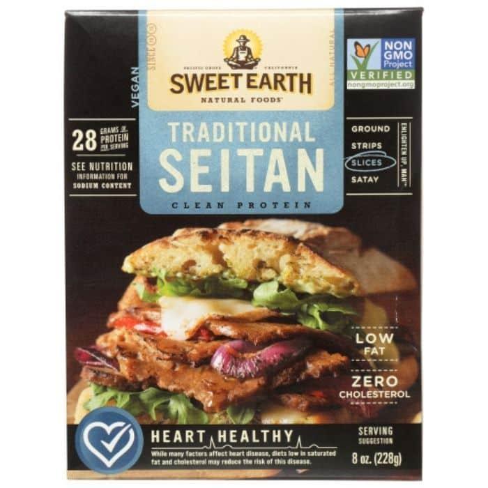 Sweet Earth - Traditional Seitan Strips and Slices, 8oz- Pantry 2