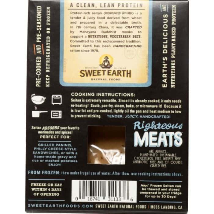 Sweet Earth - Traditional Seitan Strips and Slices, 8oz- Pantry 3