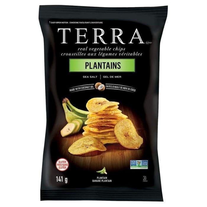 Terra Chips - Plantains with Sea Salt Chips, 141g - front