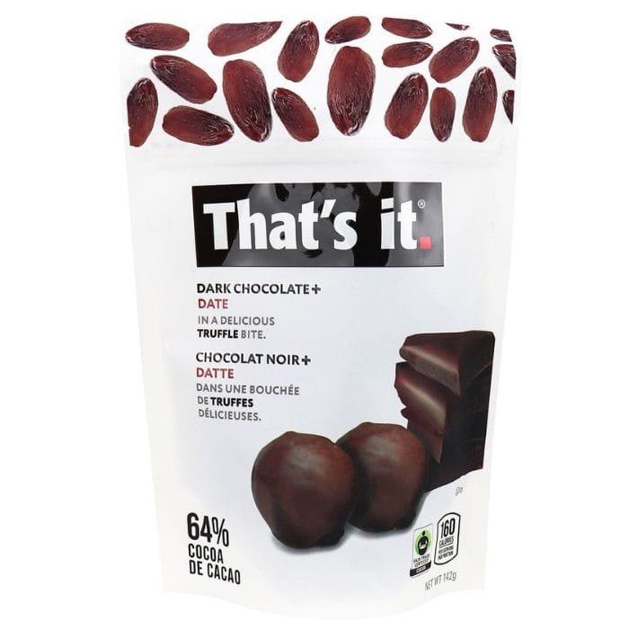 That's it. - Organic Dark Chocolate & Date Truffle Bites, 142g 