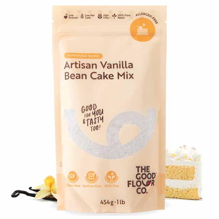 The Good Flour Company - Artisan - Vanilla Bean Cake Mix, 1lb