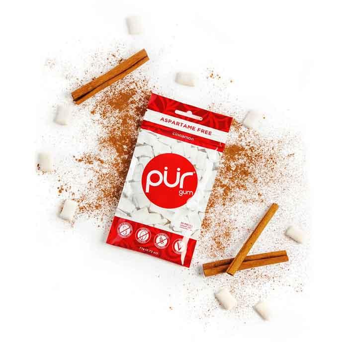 The PUR Company Inc. - Pr Gum Cinnamon 55 Pieces, 77g