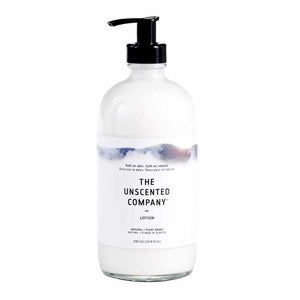 The Unscented Co. - Unscented Lotion Glass Bottle, 500ml