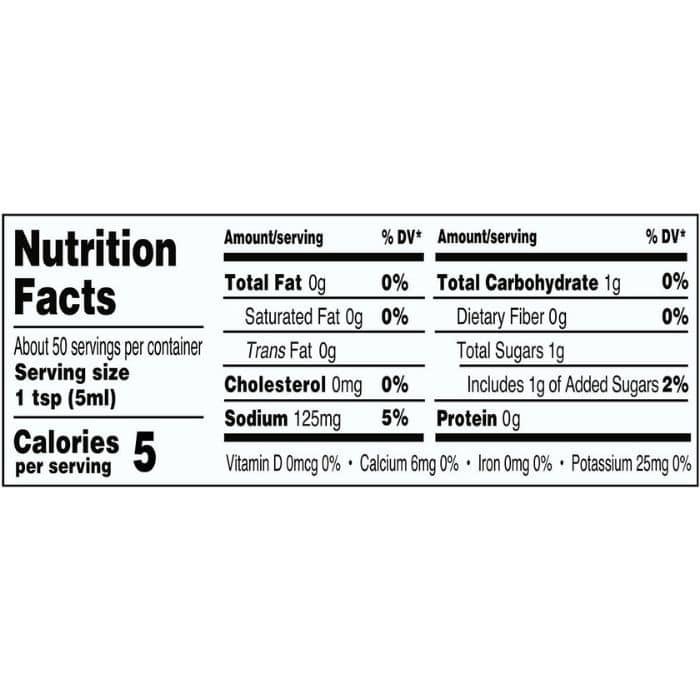 The Wizard's - Organic Vegan Worcestershire, 251ml - nutrition facts
