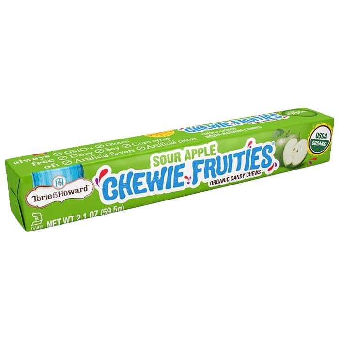 Torie & Howard - Fruit Chew Sticks - Sour Apple, 59.5g
