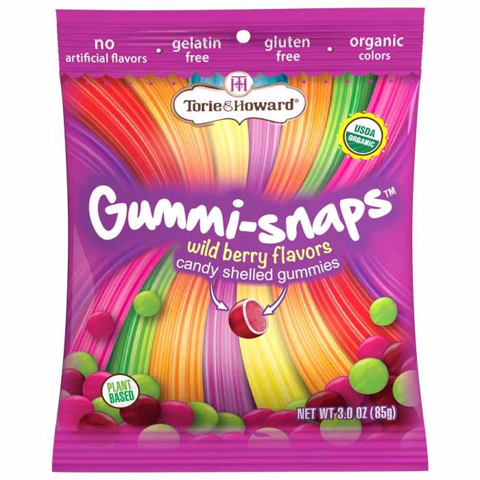 Torie & Howard - Gummi Snaps - Wild Berry, 85g 