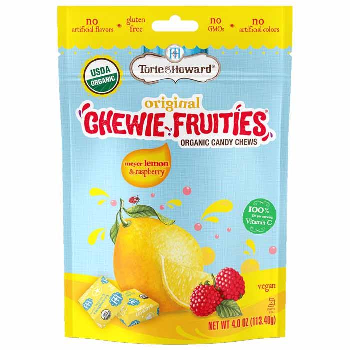 Torie & Howard - Organic Chewy Fruities - Meyer Lemon & Raspberry, 113.4g