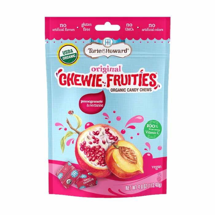 Torie & Howard - Organic Chewy Fruities - Pomegranate & Nectarine, 113.4g