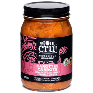 Tout Cru! - Organic Carrots Lemon and Ginger, 473ml